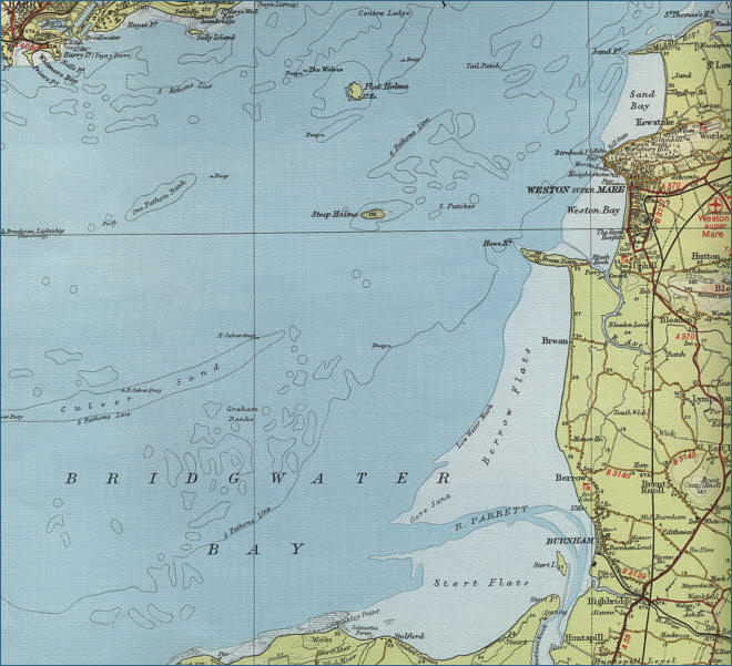 Weston Super Mare Map