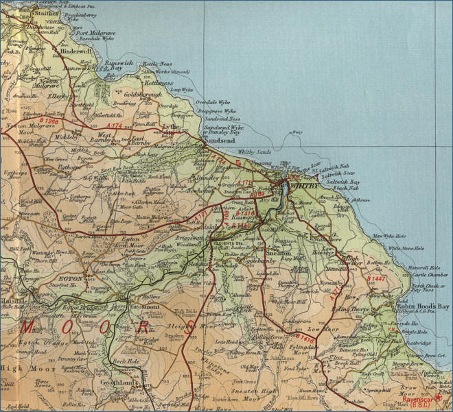 Whitby Map